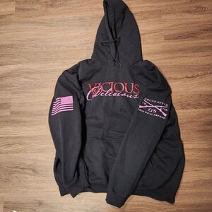 Grunt Style Black Hoodie-Vicious & Delicious